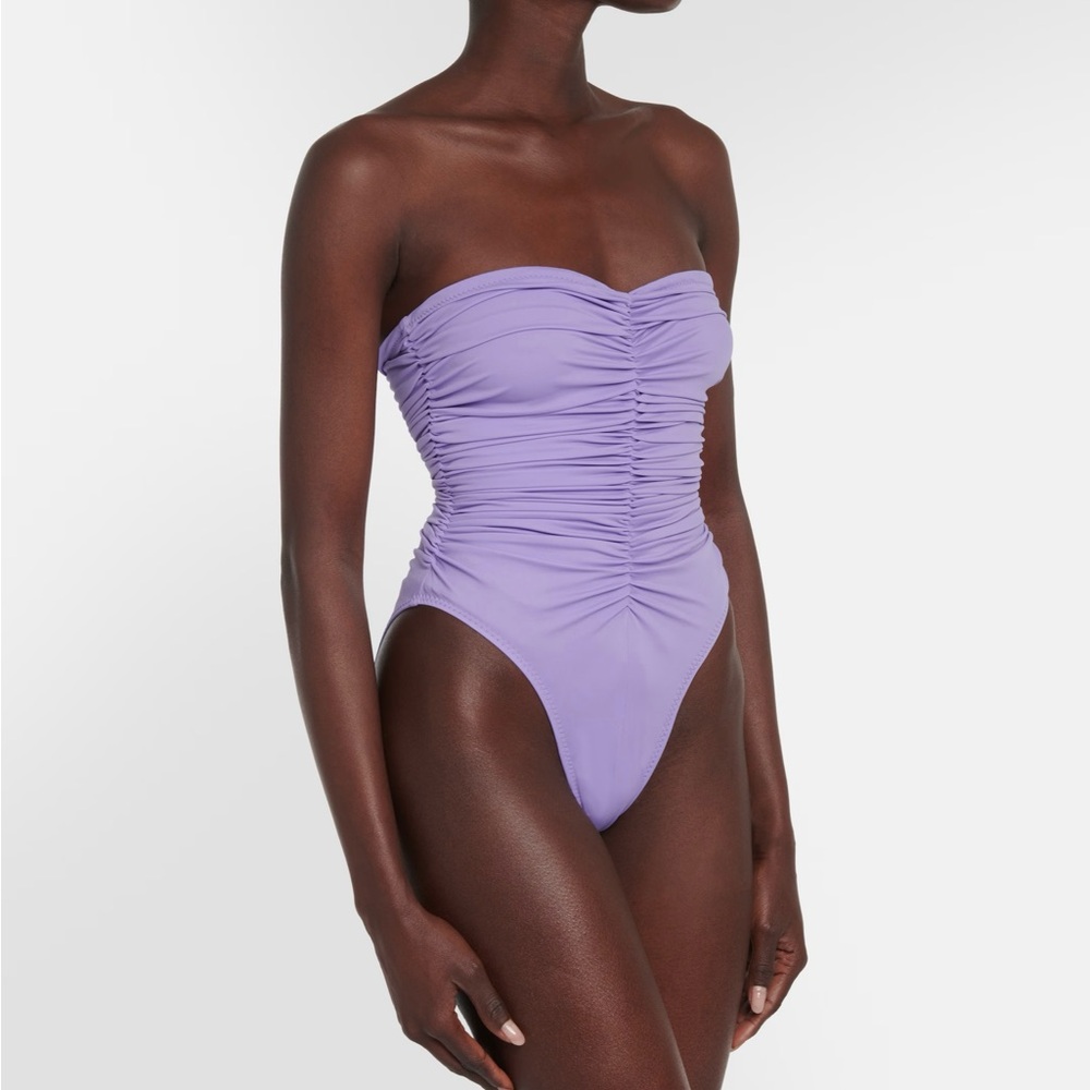 Norma Kamali Slinky Marissa One Piece Size XL in Purple NWT